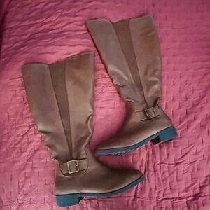 ComfortView Wide-Calf Boots - Size 12